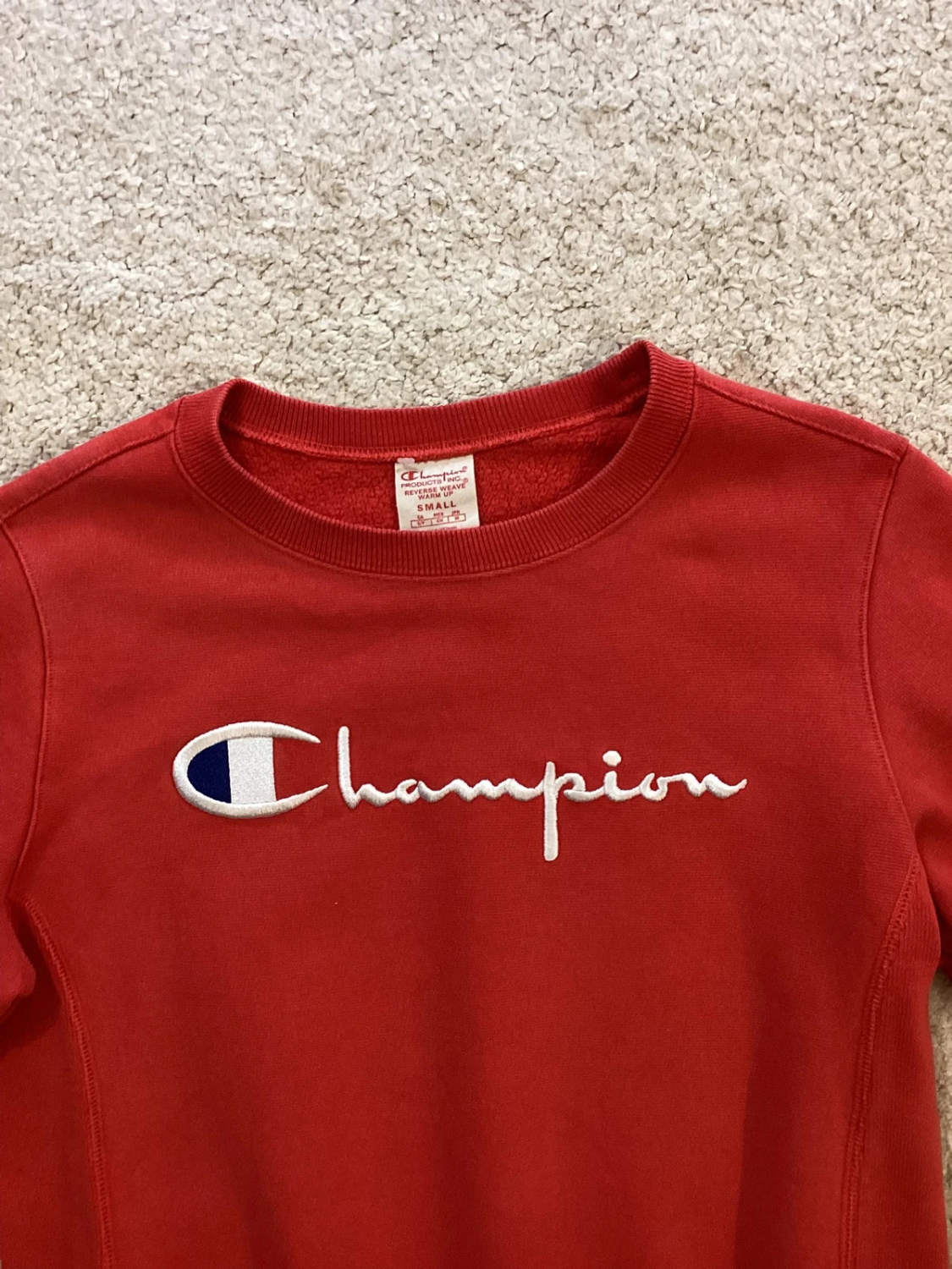Pull Champion Femme - Rouge Vif - Taille S