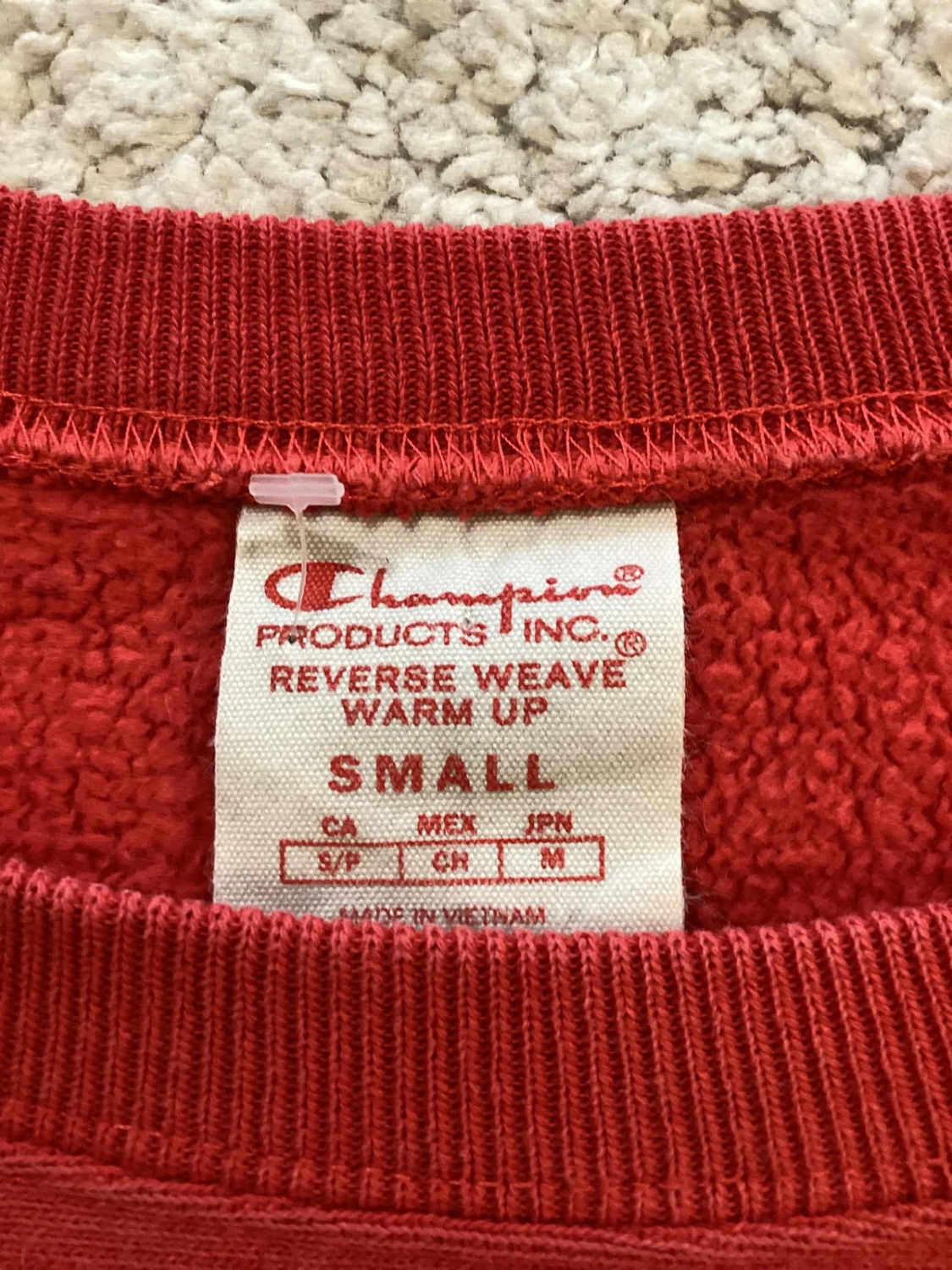 Pull Champion Femme - Rouge Vif - Taille S