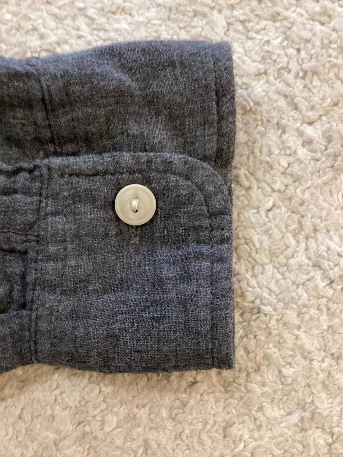 Camisa Gap Flannel - Cinzento - Tamanho S