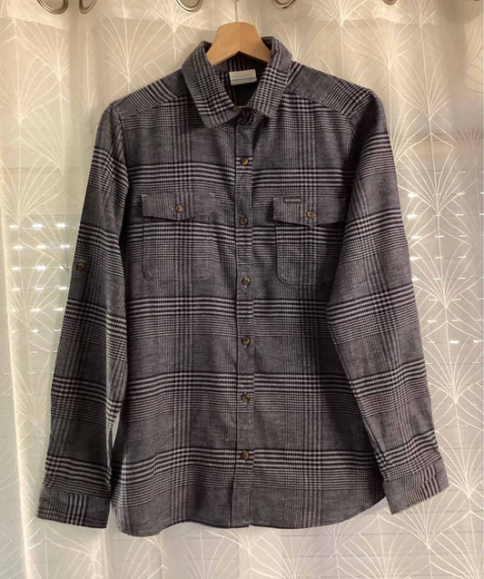 Chemise Columbia à Carreaux - Gris/Marine - Taille S