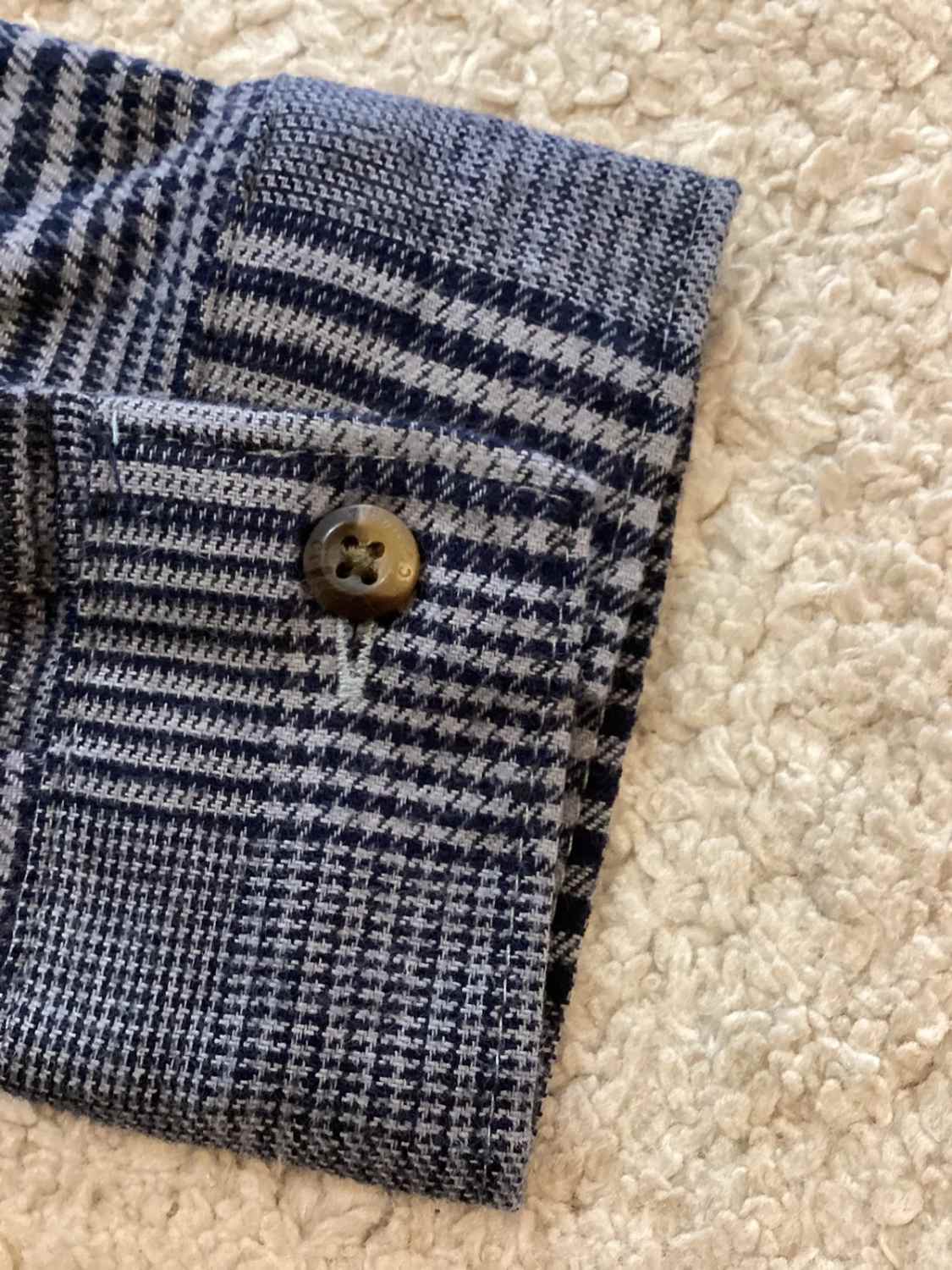 Camicia Columbia a Quadri - Grigio/Navy - Taglia S
