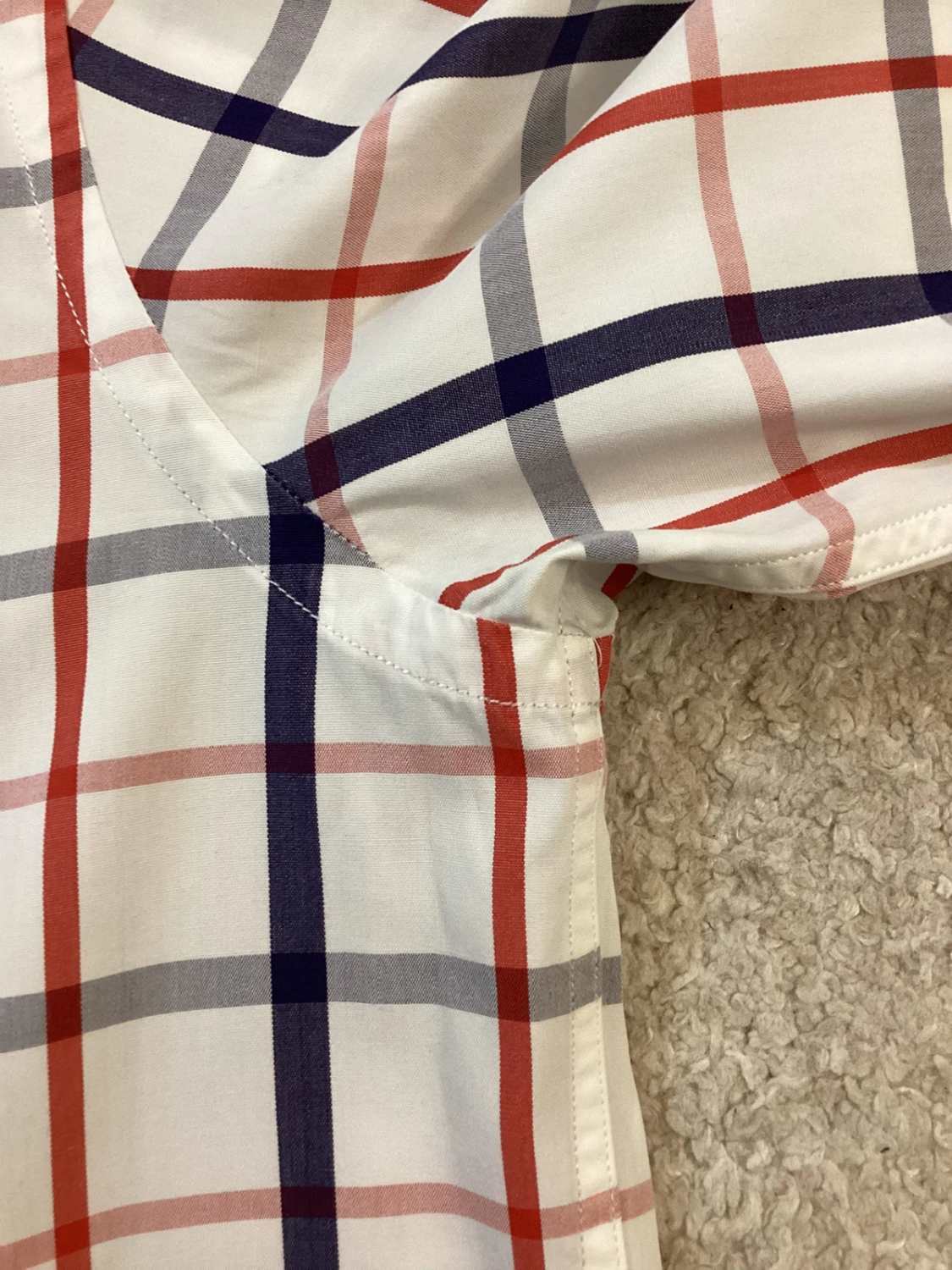 Chemise Paul&Shark Yachting - Carreaux Blanc/Marine/Rouge - Taille L