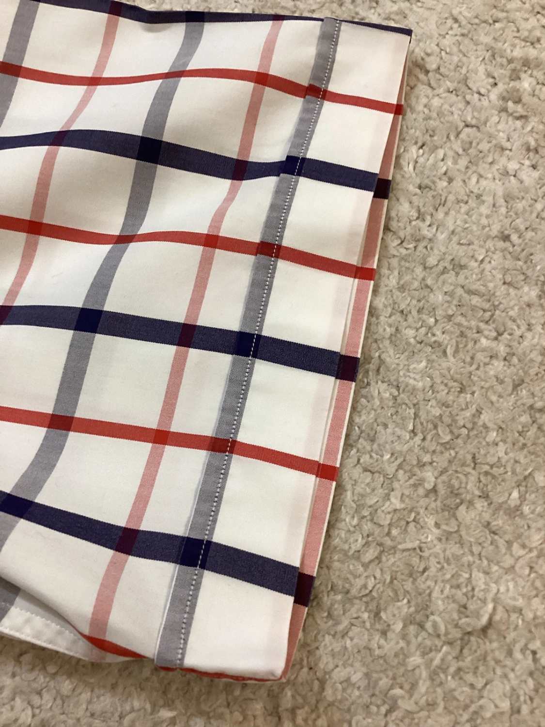 Chemise Paul&Shark Yachting - Carreaux Blanc/Marine/Rouge - Taille L