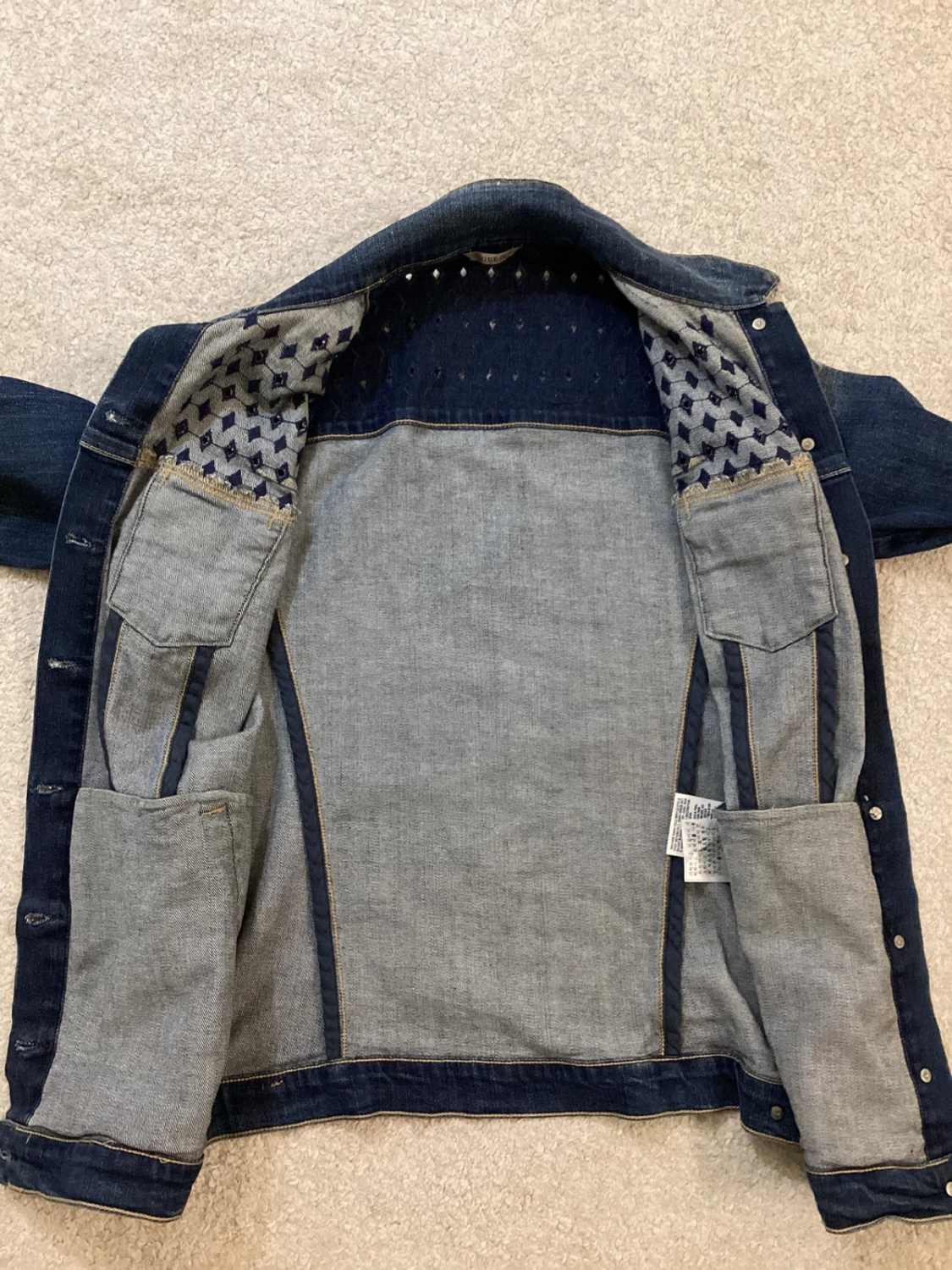 👖 Veste en Jeans Guess Femme - Bleu - Taille L