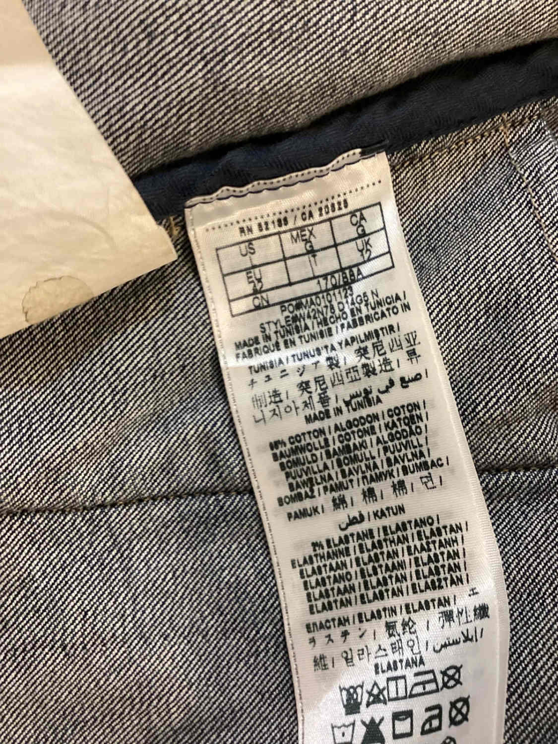 👖 Veste en Jeans Guess Femme - Bleu - Taille L