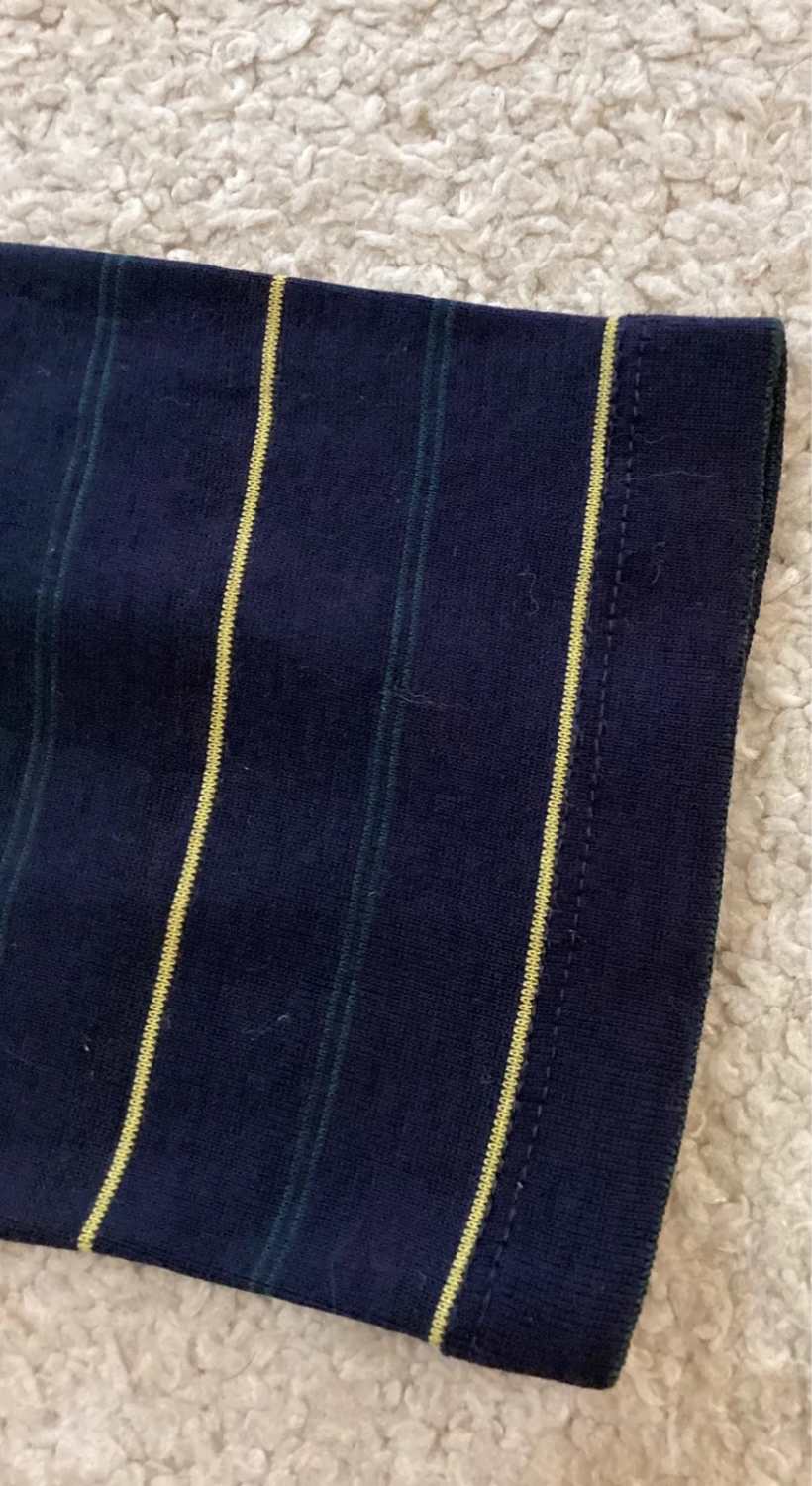 🌊 Felpa a Righe Tommy Hilfiger - Blu/Verde/Giallo - Taglia L/G