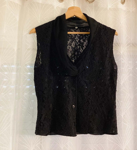 Blouse Noire Sans Marque - Taille IT44