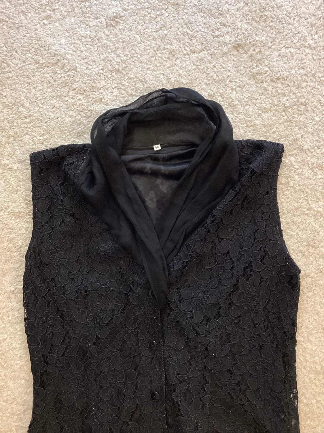 Blouse Noire Sans Marque - Taille IT44