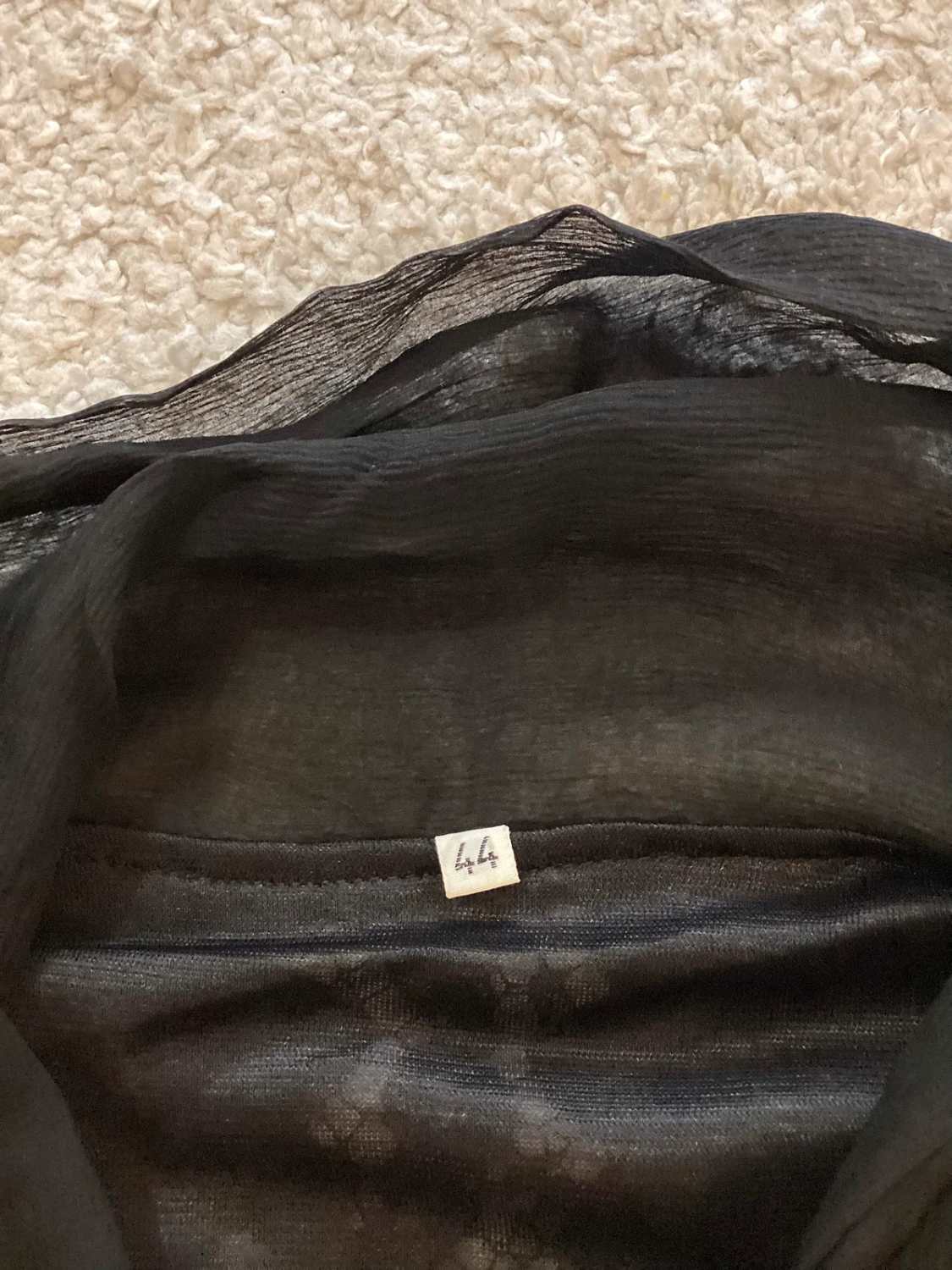 Blouse Noire Sans Marque - Taille IT44