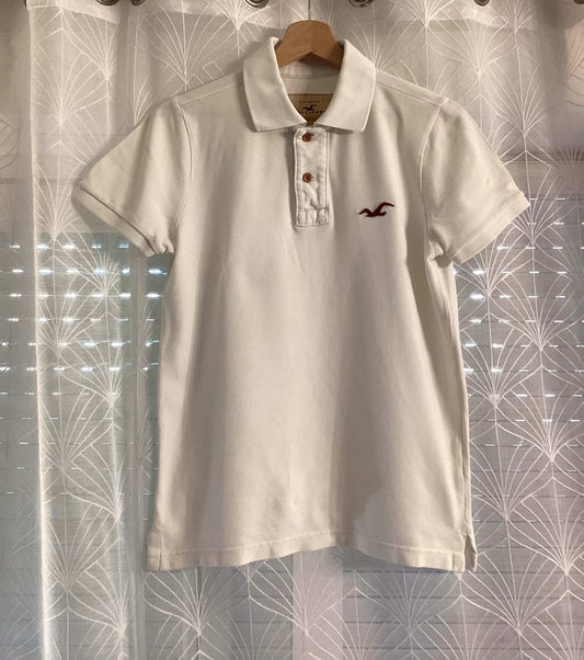 Polo Hollister Femme - Blanc - Taille S