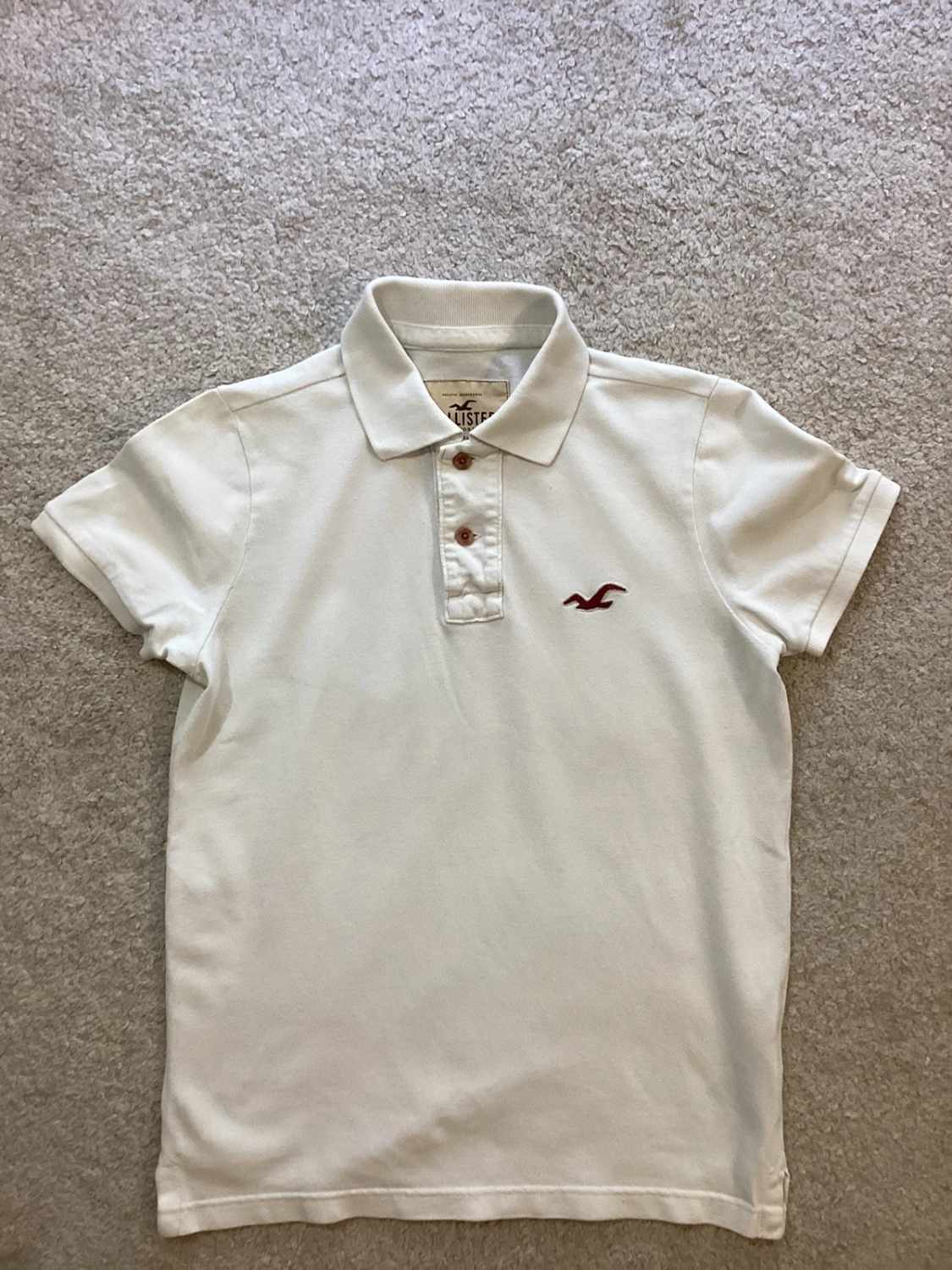 Polo Hollister Femme - Blanc - Taille S