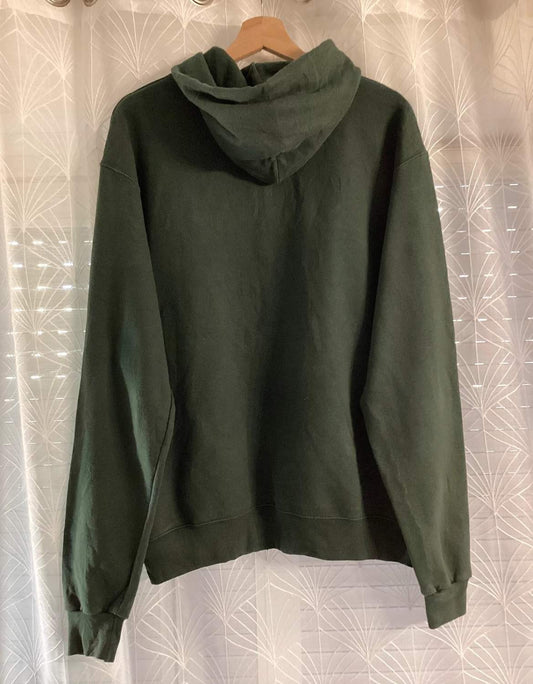 🍃 Sudadera con capucha Champion - verde oscuro - Talla M