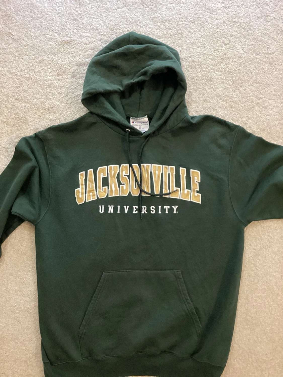 🍃 Pull à Capuche Champion - Vert Foncé - Taille M