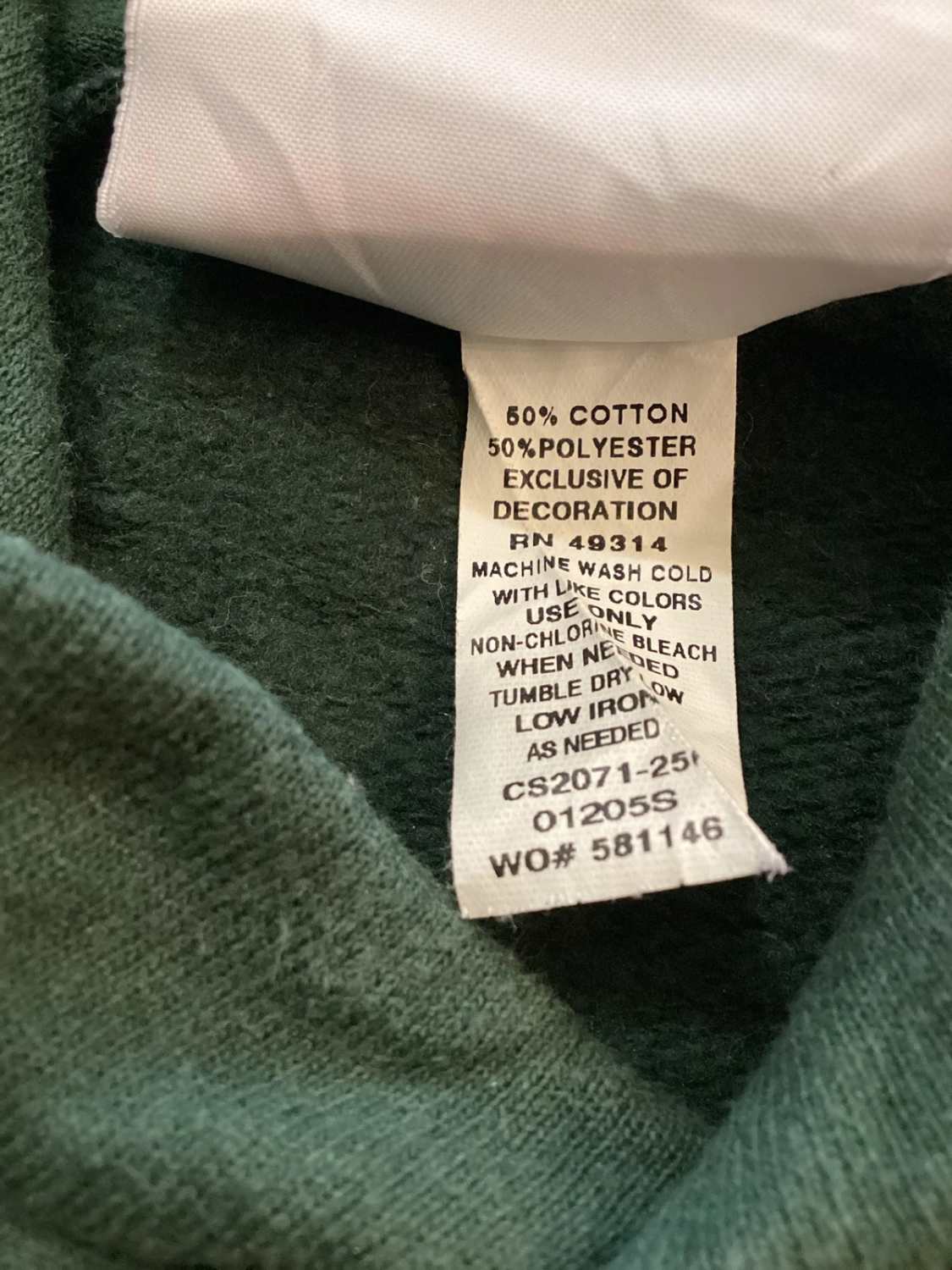 🍃 Pull à Capuche Champion - Vert Foncé - Taille M