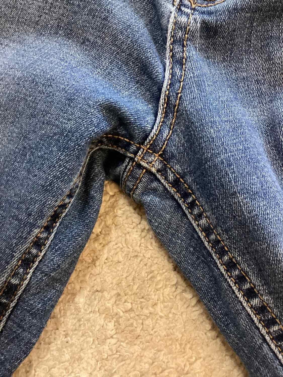 Jeans Évasé Stradivarius Bleu Délavé - Taille W28