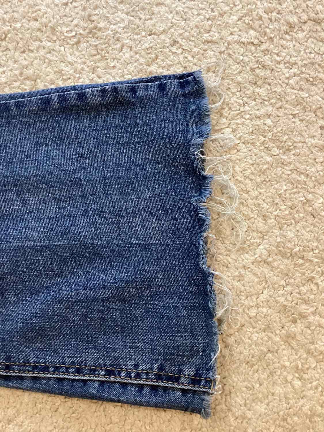 Jeans Évasé Stradivarius Bleu Délavé - Taille W28