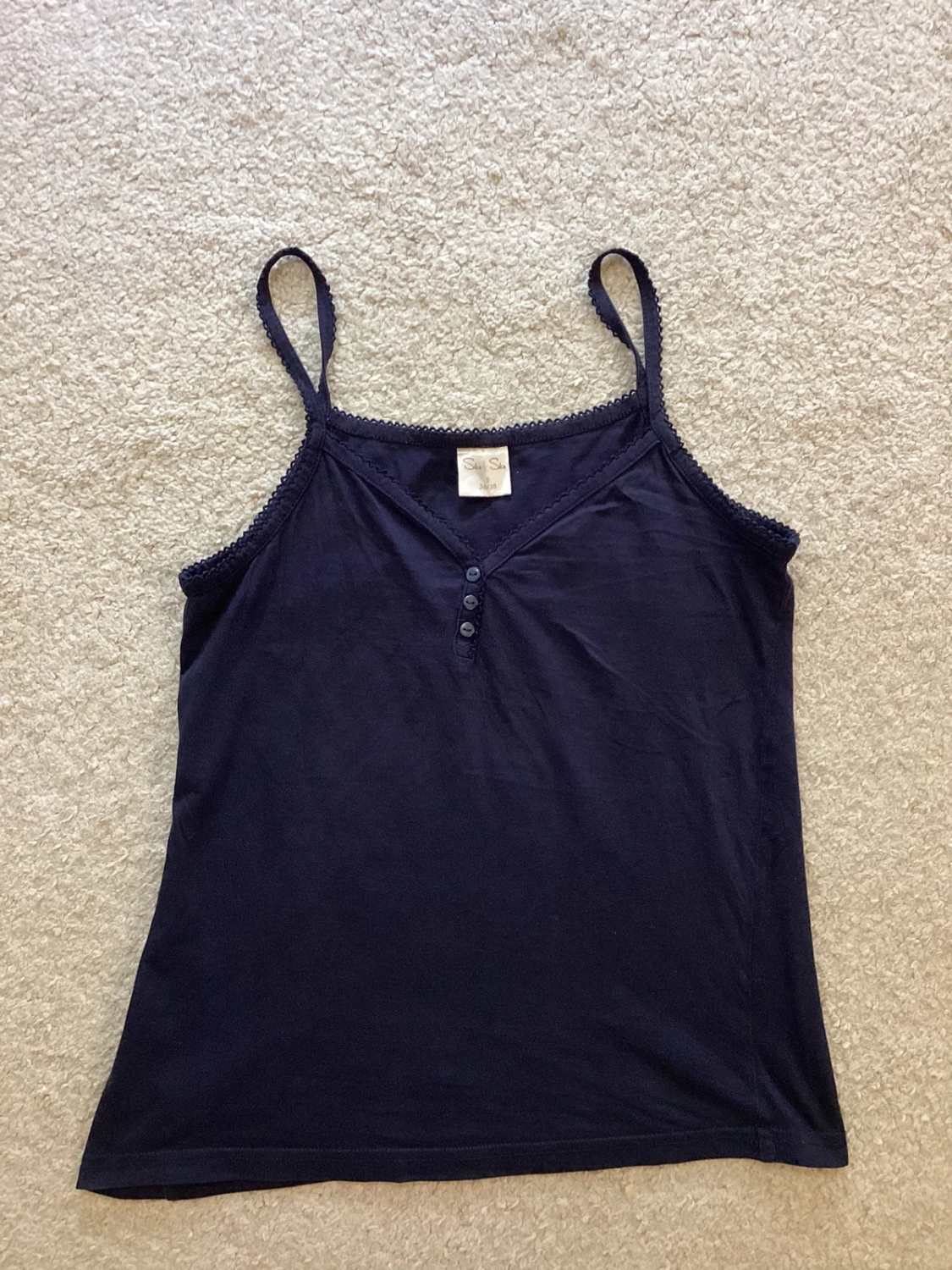 🔵 Top Skin to Skin - Marine - Taille S