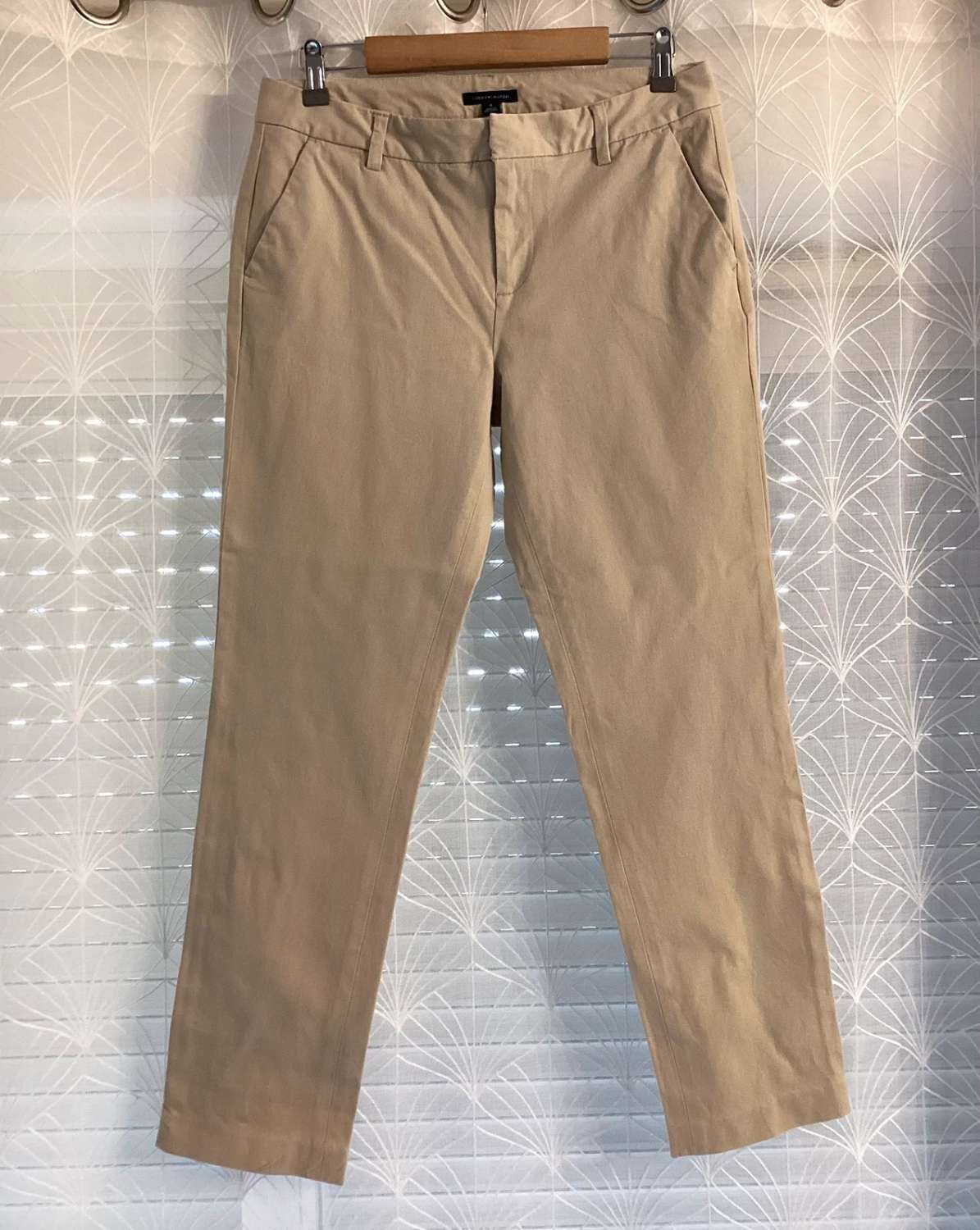 🤎 Chino Tommy Hilfiger "Madison" - Beige - Slim Stretch - Taille UK8 (M)