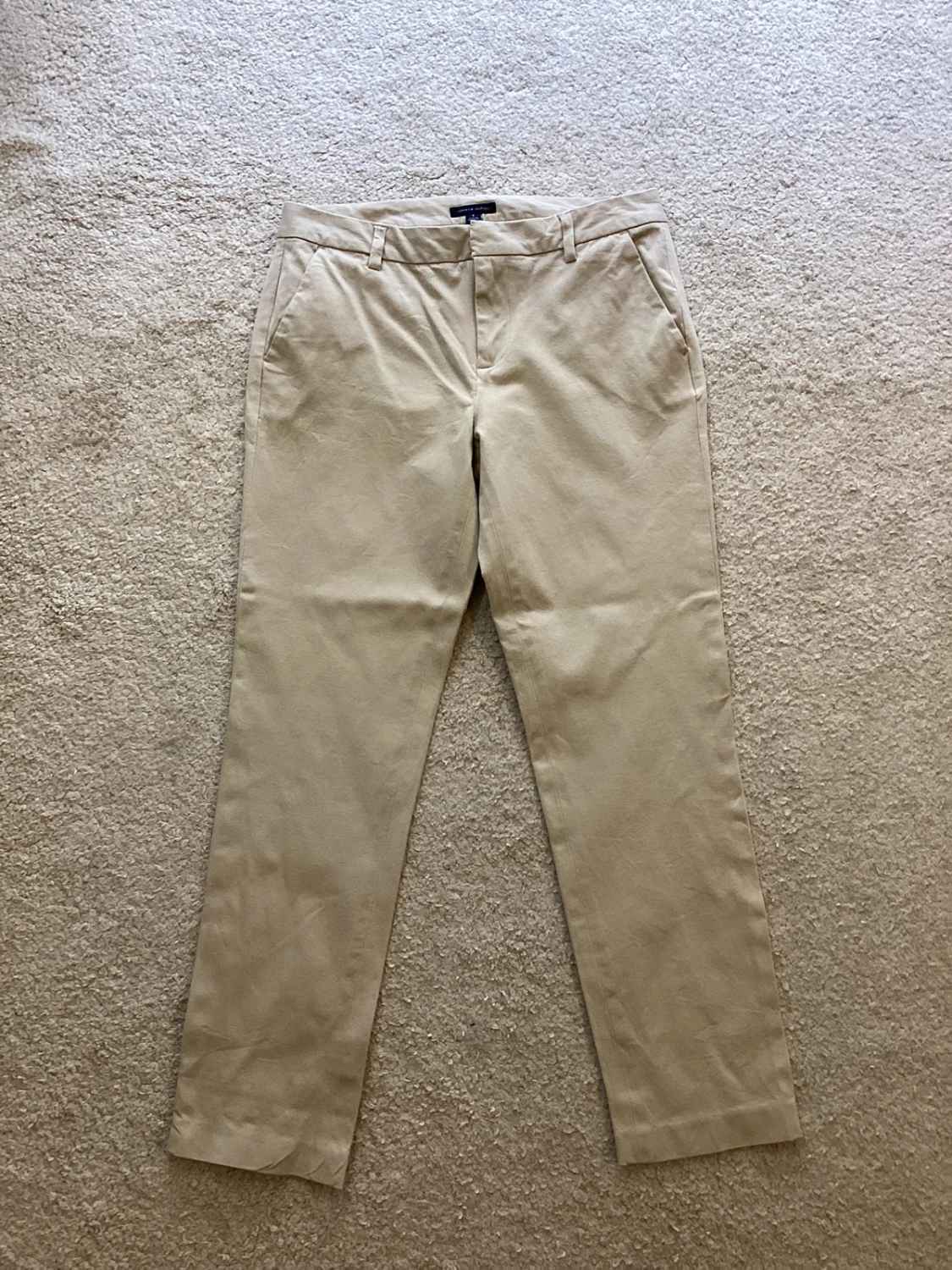 🤎 Chino Tommy Hilfiger "Madison" - Beige - Slim Stretch - Taille UK8 (M)