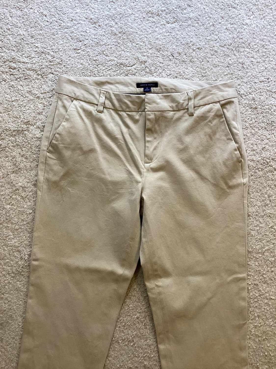 🤎 Chino Tommy Hilfiger "Madison" - Beige - Slim Stretch - Taille UK8 (M)
