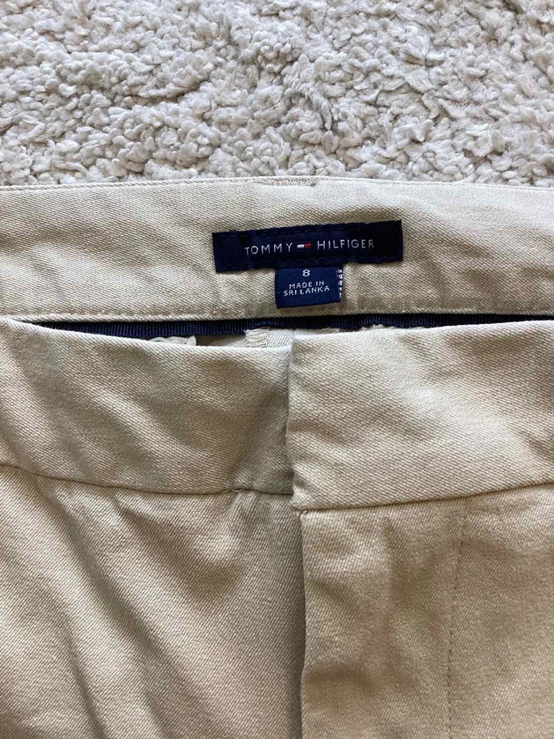 🤎 Chino Tommy Hilfiger "Madison" - Beige - Slim Stretch - Taille UK8 (M)