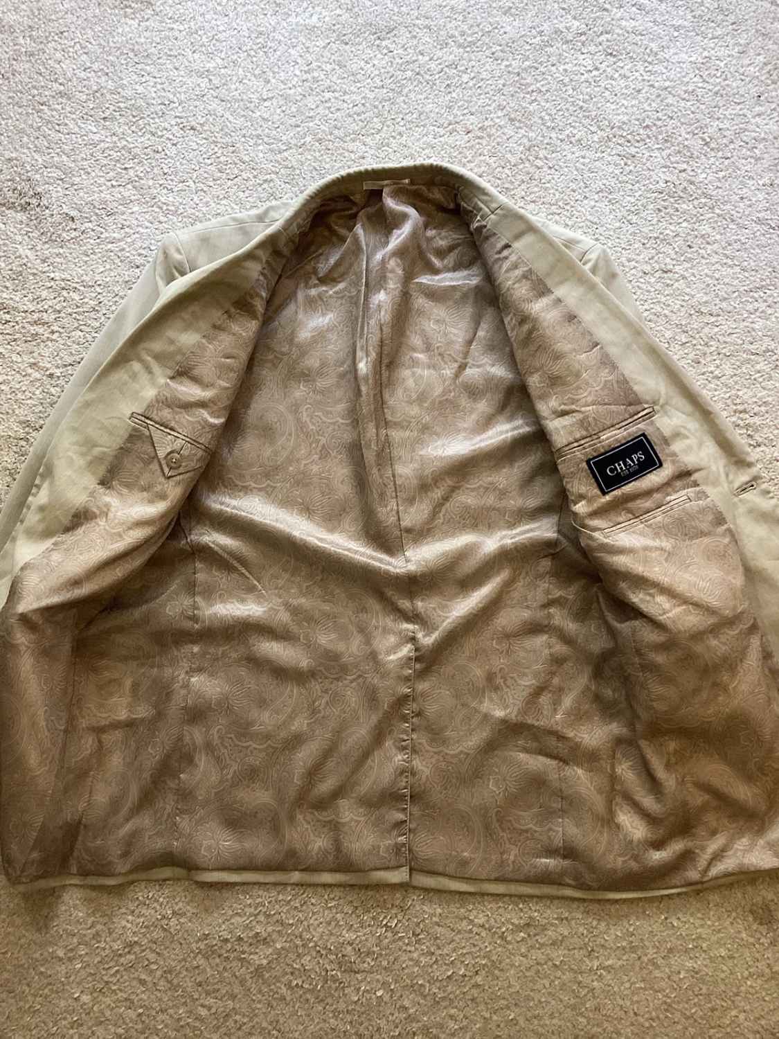 🍐 Blazer Chaps Homme - Vert Très Clair - Taille 42R (L)