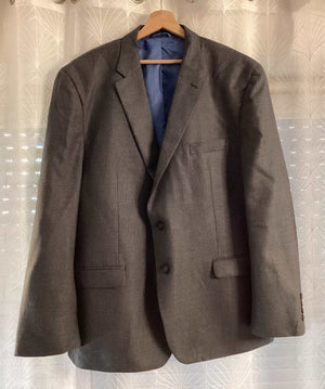 Blazer Chaps à Carreaux - Gris/Kaki/Marine - Taille 50R (XL)