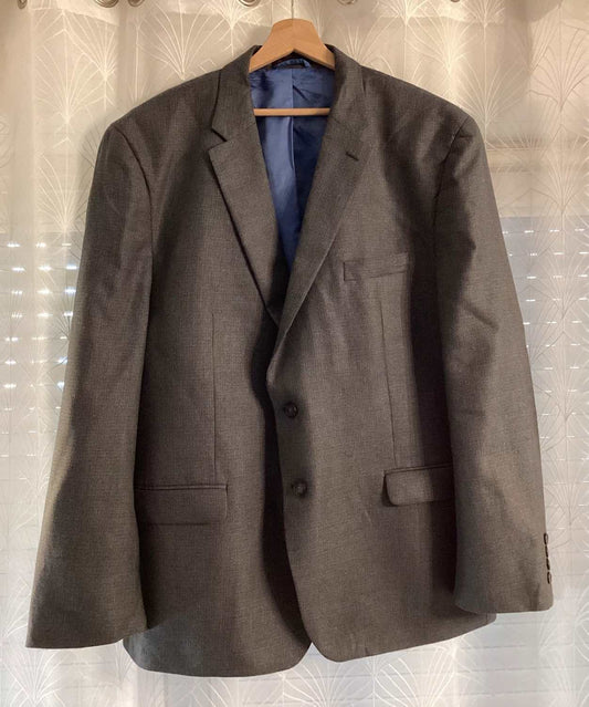 Blazer Chaps a Quadri - Grigio/Kaki/Marina - Taglia 50R (XL)