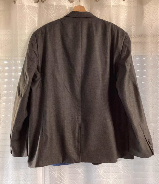 Blazer Chaps a Quadri - Grigio/Kaki/Marina - Taglia 50R (XL)