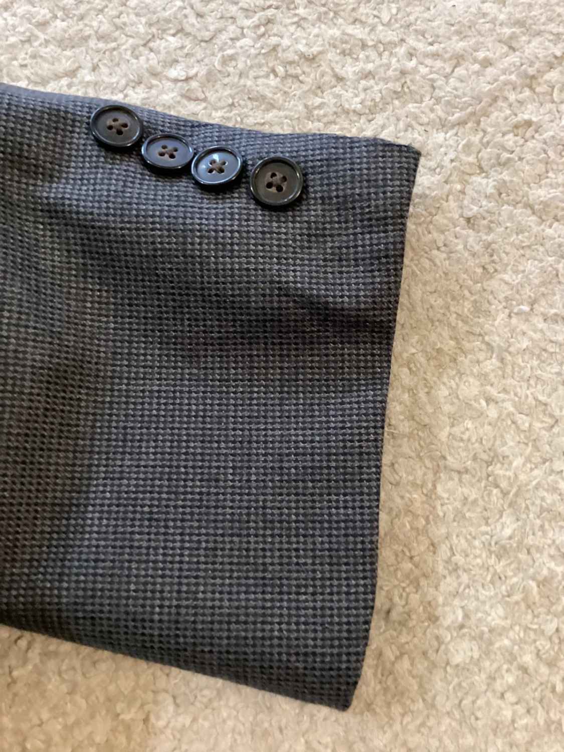 Blazer Chaps à Carreaux - Gris/Kaki/Marine - Taille 50R (XL)