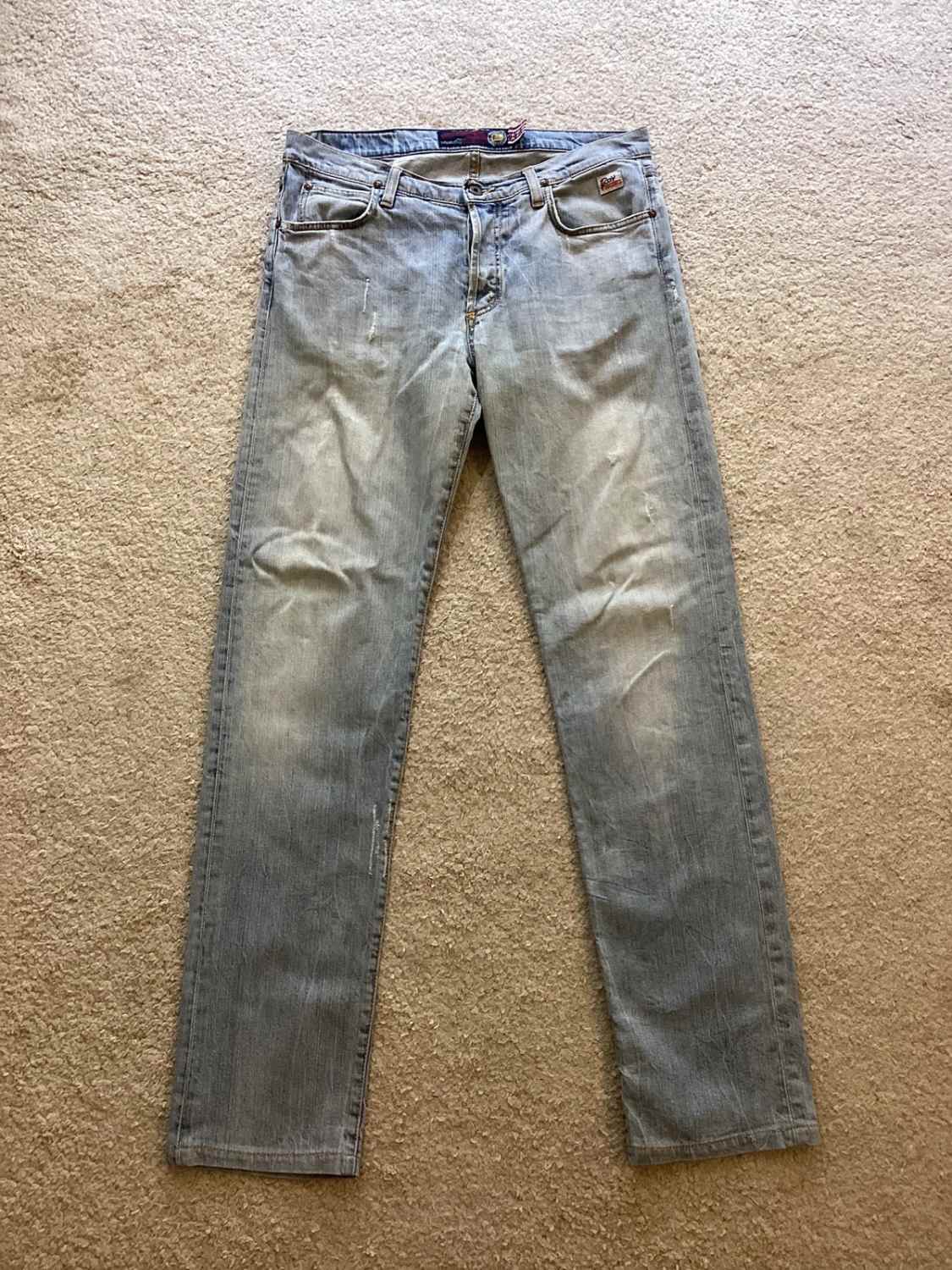 🔵 Jeans Roy Rogers "Seven Bell" - Bleu Clair - Taille W33