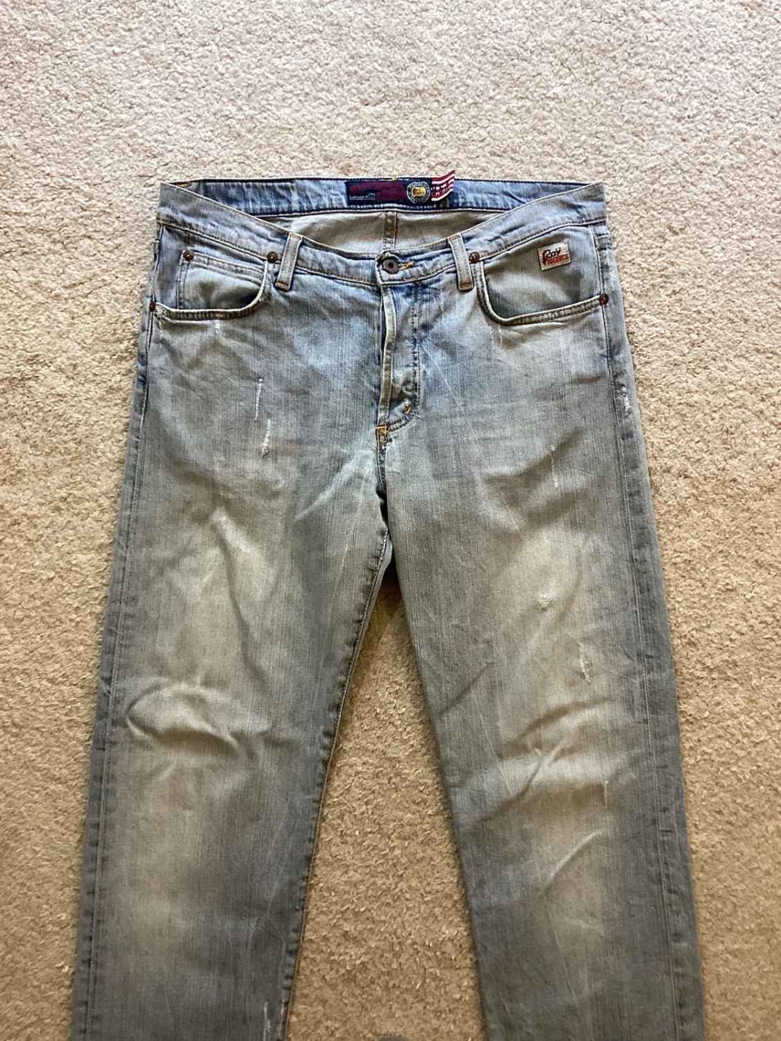🔵 Jeans Roy Rogers "Seven Bell" - Bleu Clair - Taille W33