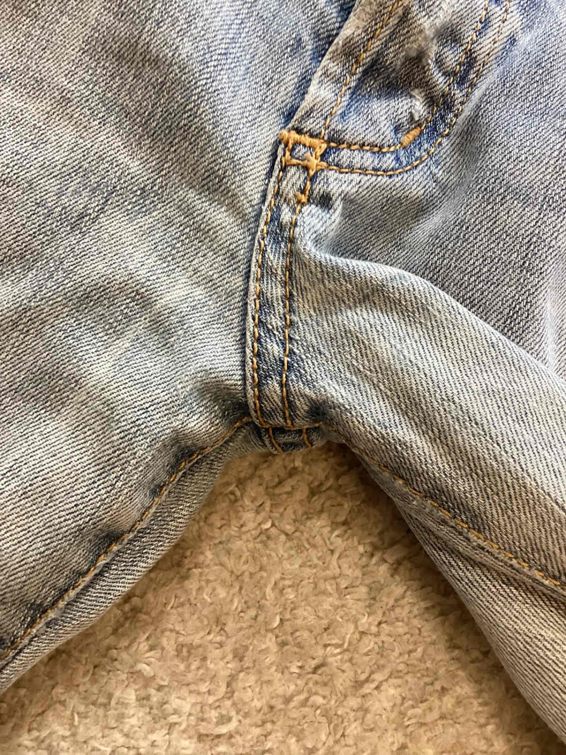 🔵 Jeans Roy Rogers "Seven Bell" - Bleu Clair - Taille W33