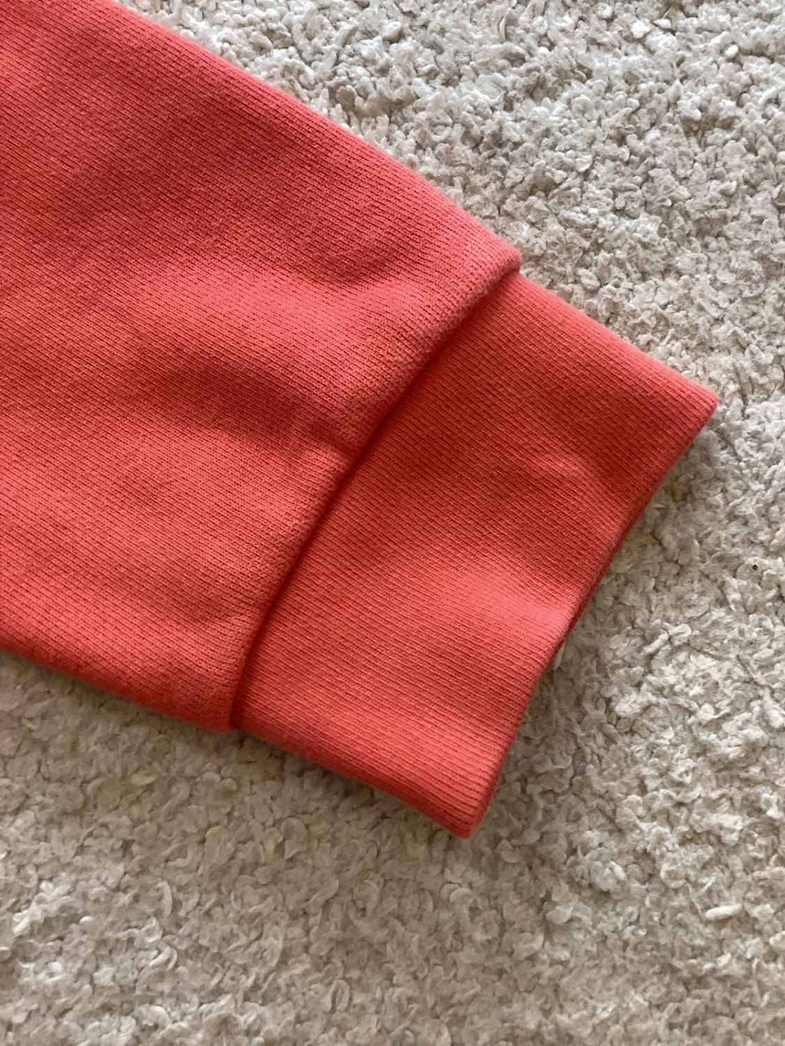 🍑 Pull à Capuche Adidas - Corail avec Poches - Taille XS