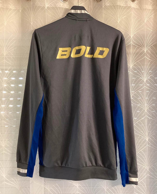 ⚪ Veste de Sport Adidas Aeroready - Gris & Bleu - Taille M