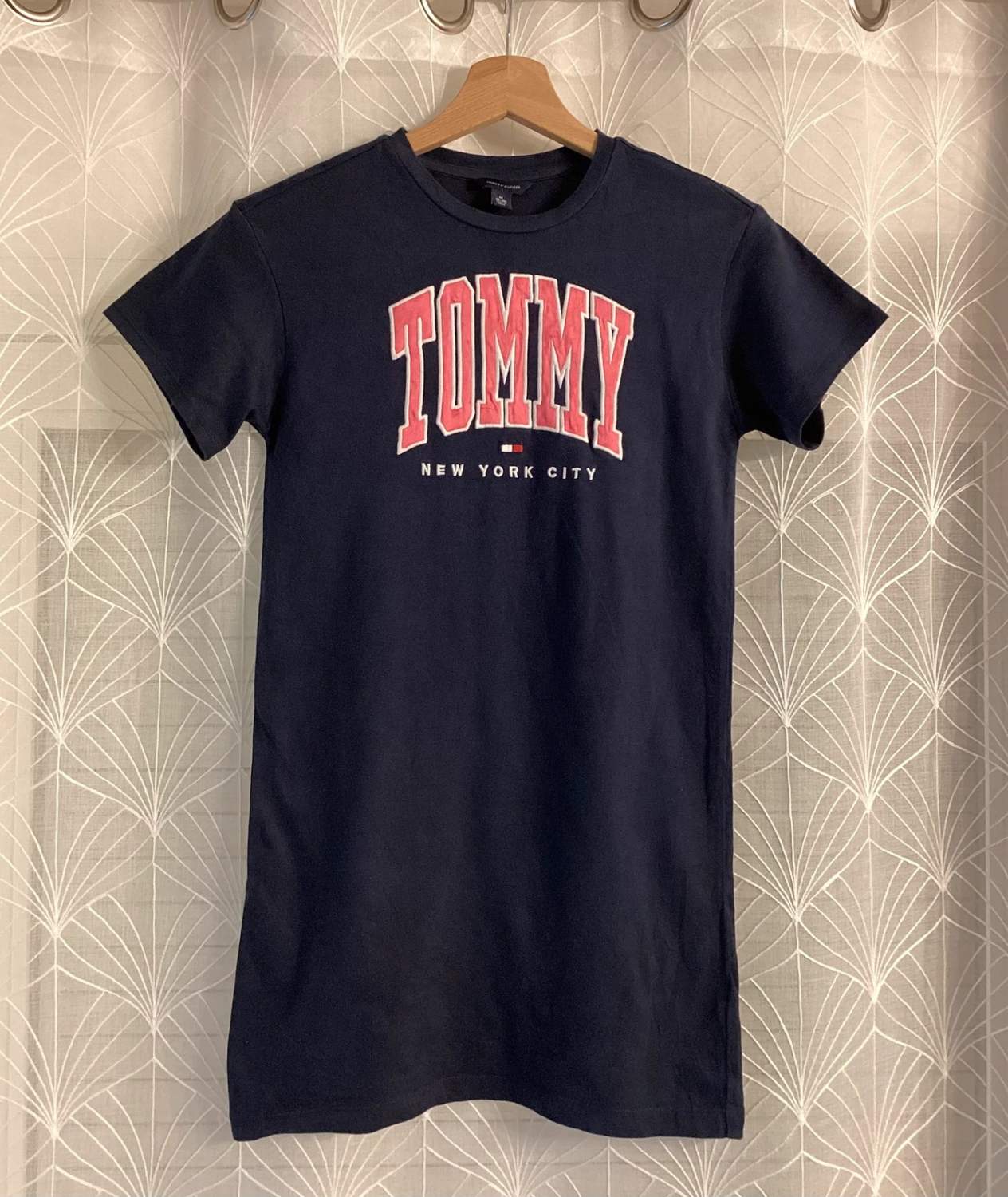 🔵 T-shirt Tommy Hilfiger Femme - Marine - Taille M