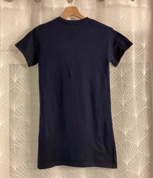 🔵 T-shirt Tommy Hilfiger Femme - Marine - Taille M