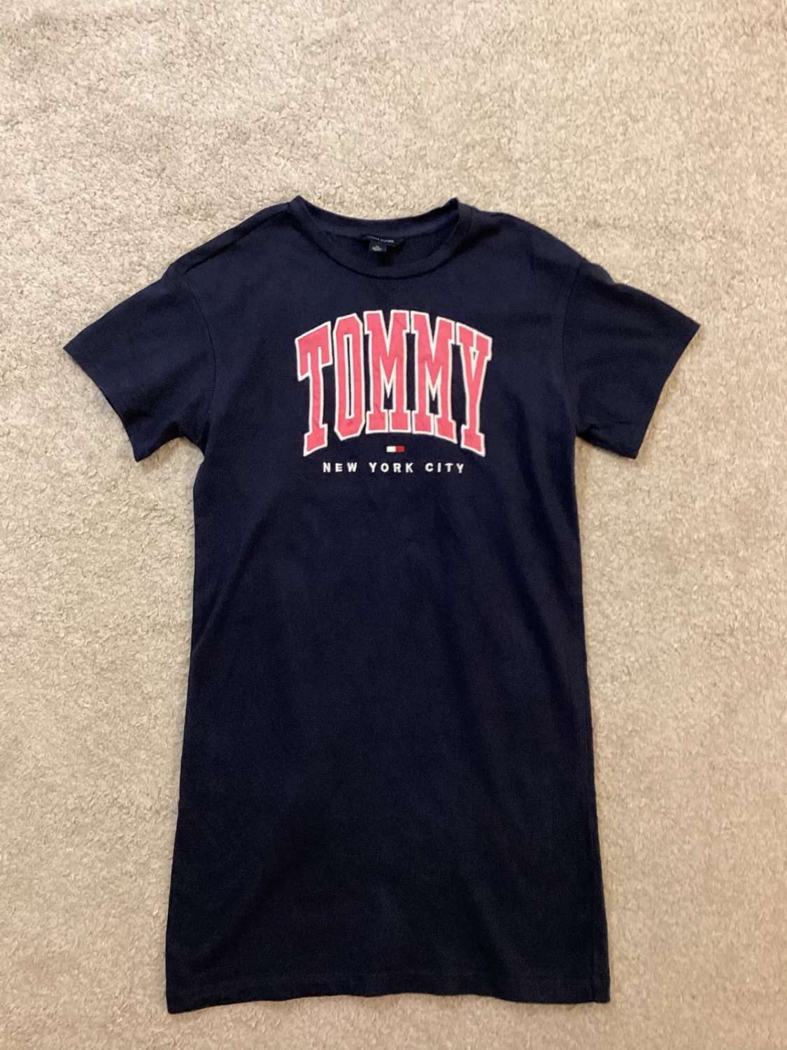 🔵 T-shirt Tommy Hilfiger Femme - Marine - Taille M