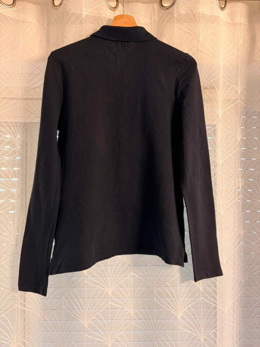 🔵 Polo Tommy Hilfiger Manches Longues - Marine - Taille S/P