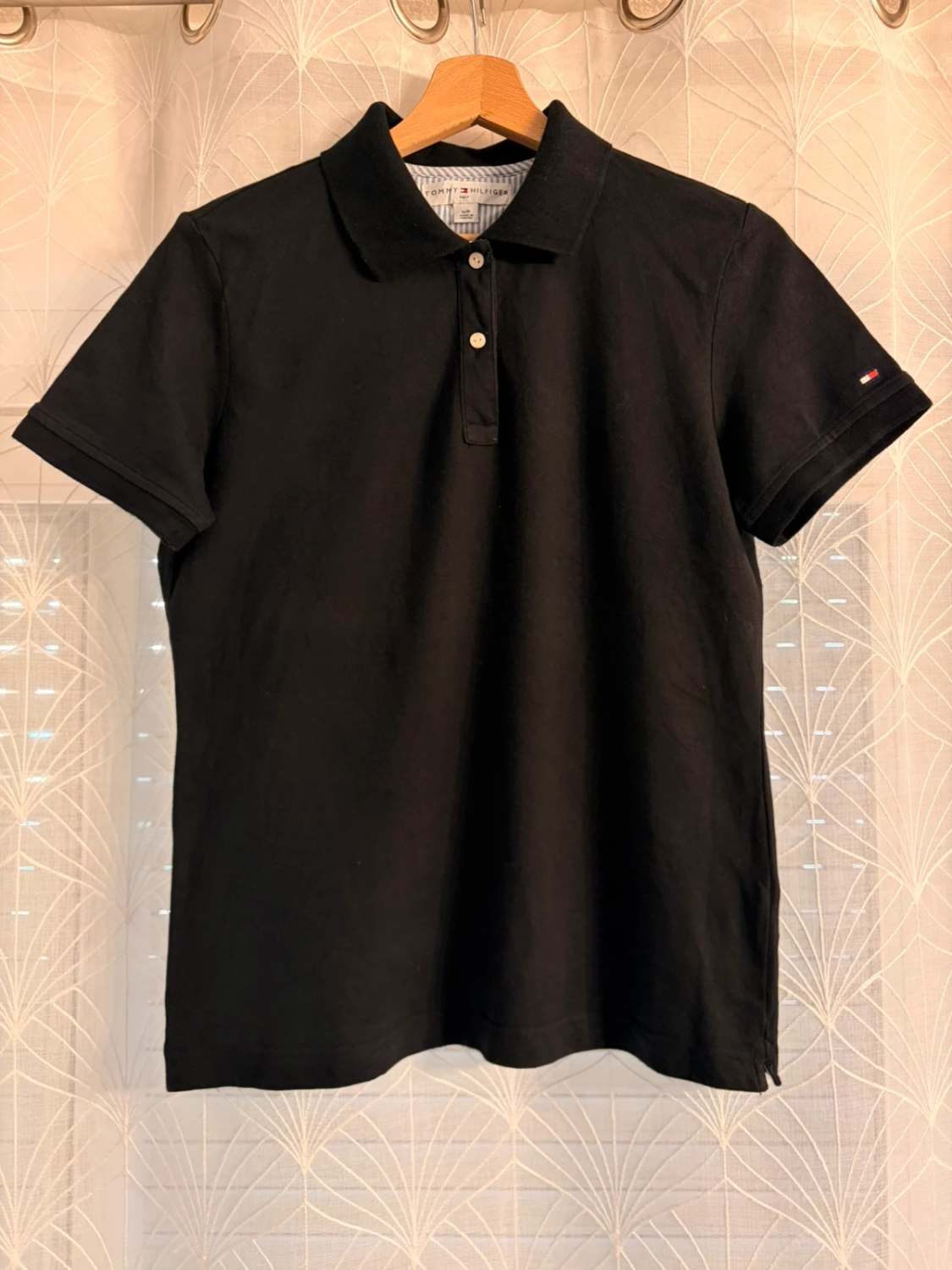 🖤 Polo Tommy Hilfiger Femme - Noir - Taille S/P