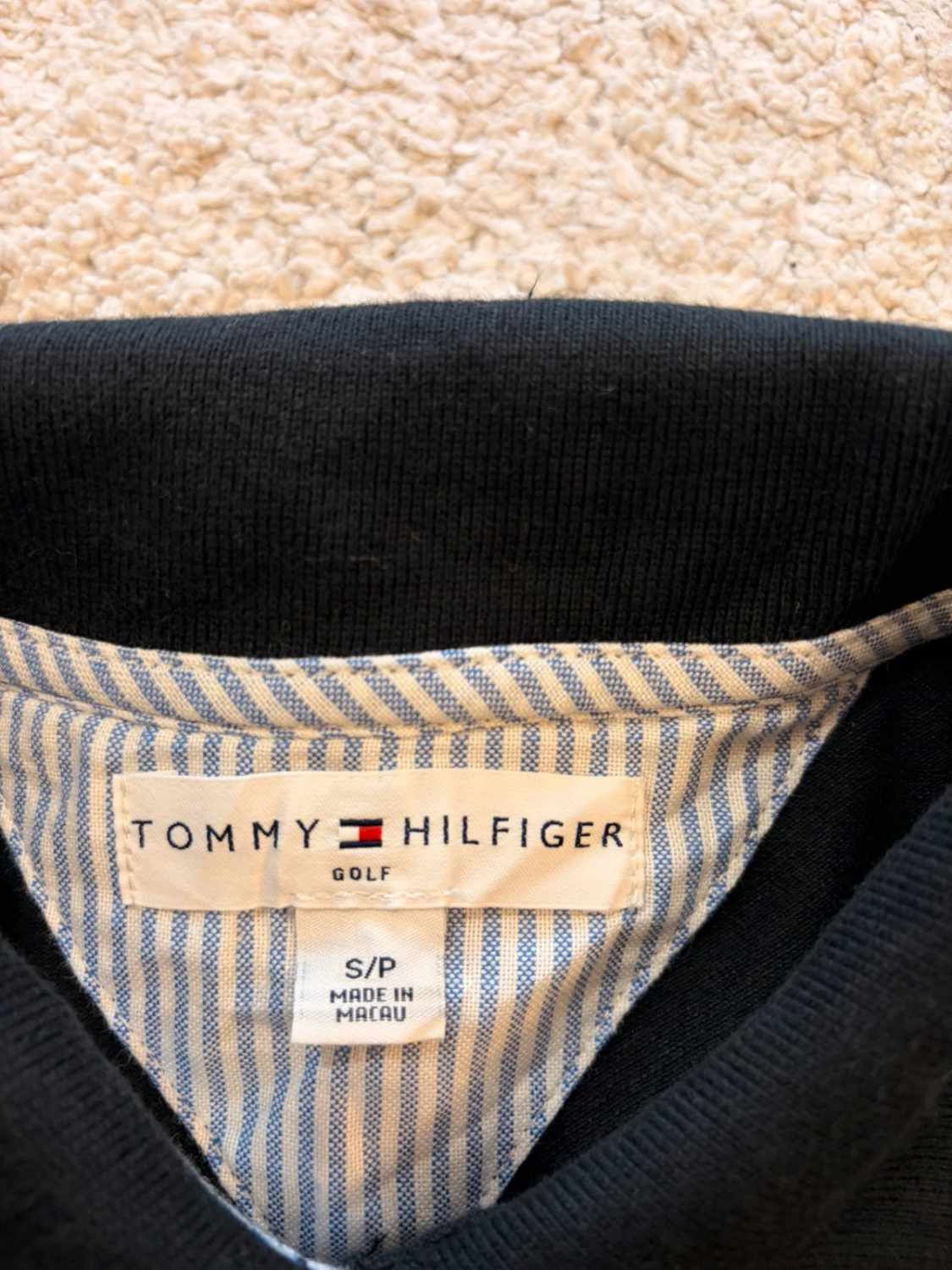 🖤 Polo Tommy Hilfiger Femme - Noir - Taille S/P