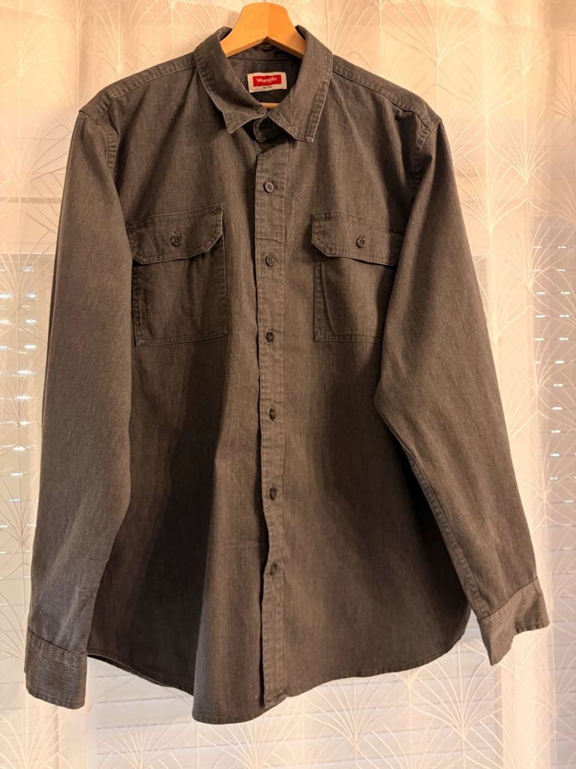 Chemise en Jean Wrangler - Gris - Taille L/G