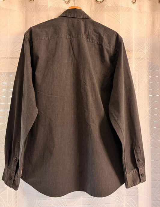 Camicia di Jeans Wrangler - Grigia - Taglia L/G