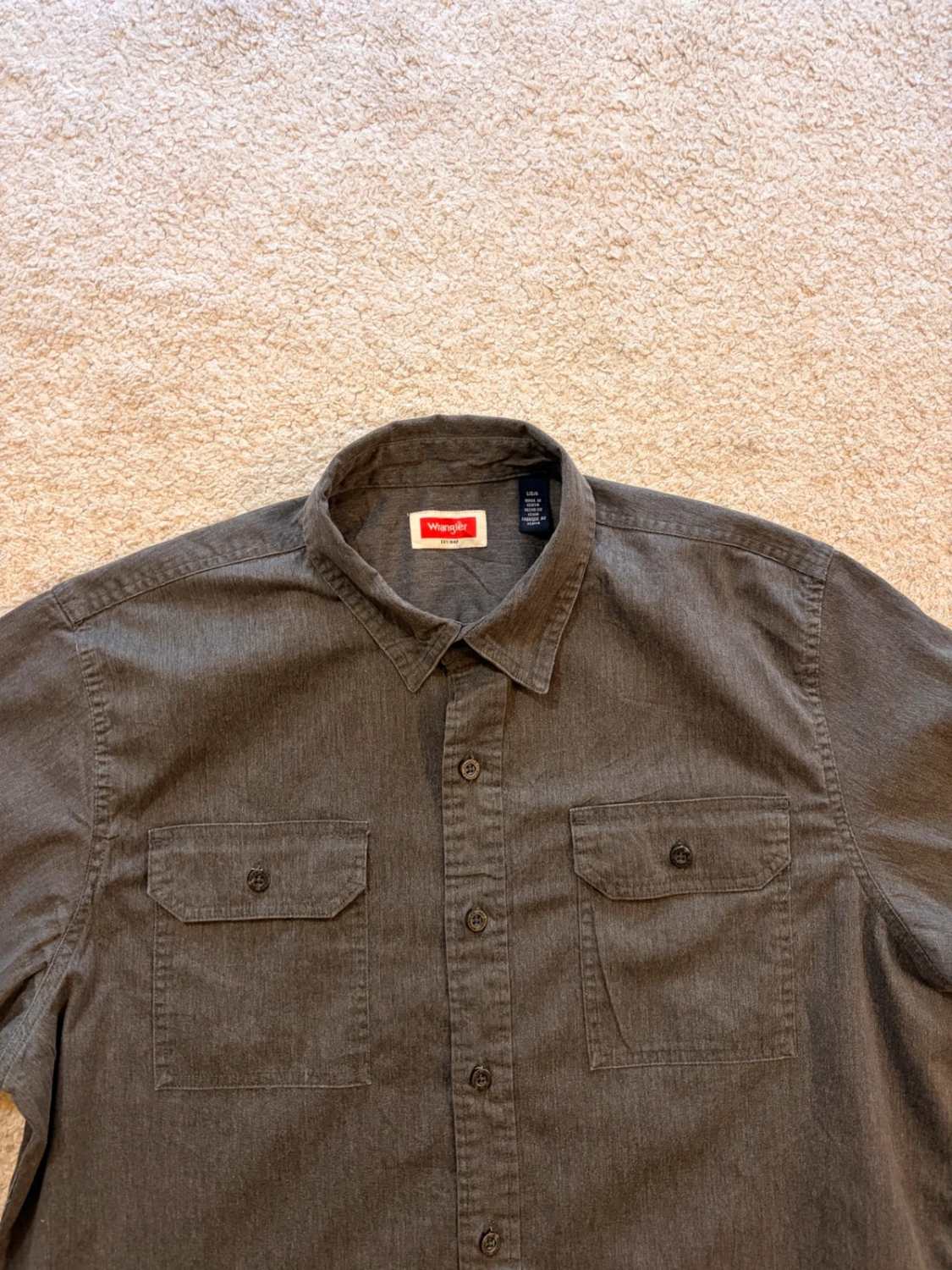 Chemise en Jean Wrangler - Gris - Taille L/G