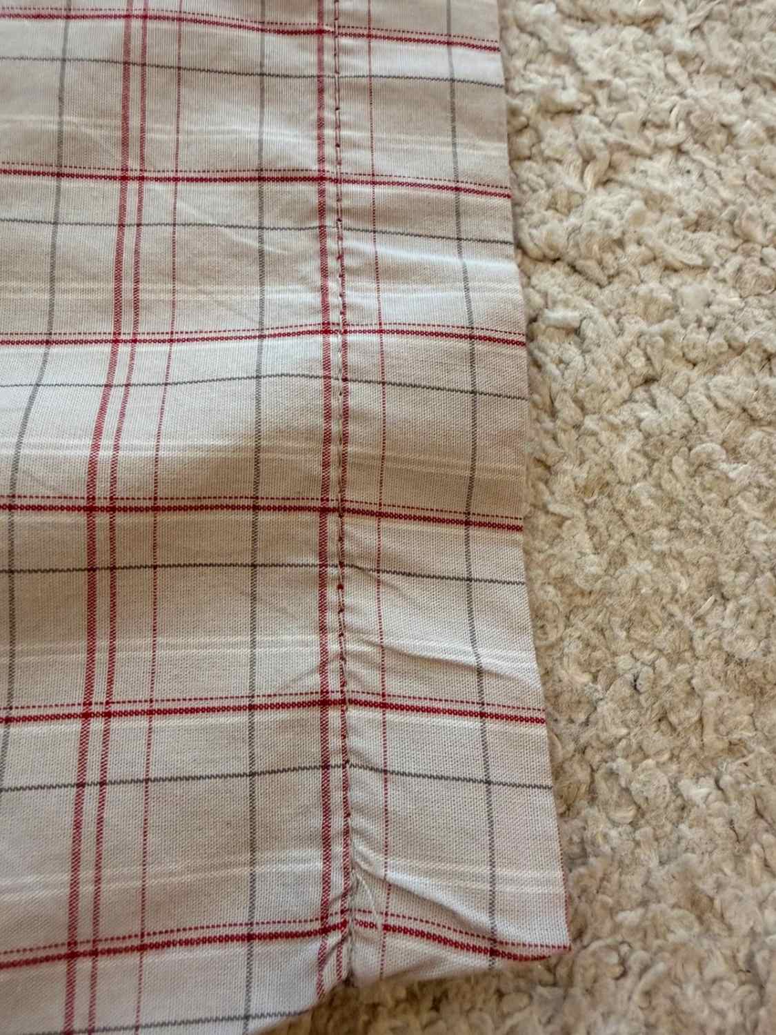 🤎🔴 Chemise Wrangler Hero - Carreaux Beige/Rouge/Blanc - Taille XL