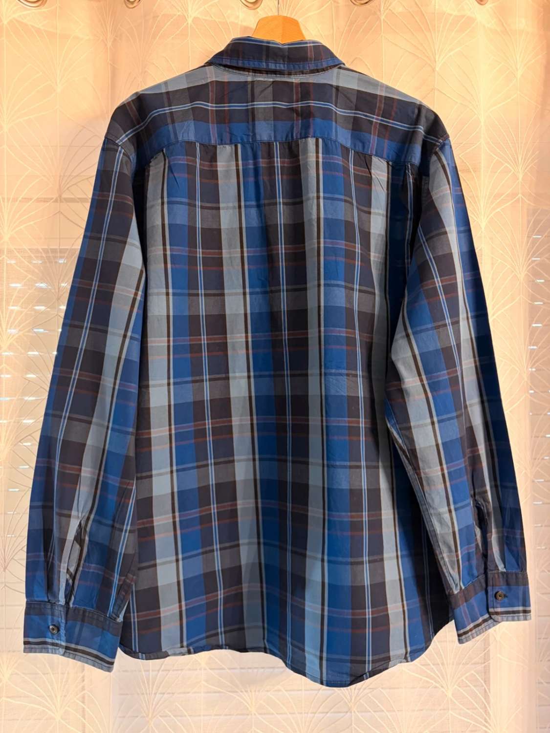 Chemise Levi's Standard Fit - Carreaux Marine/Bleu/Noir - Taille XXL