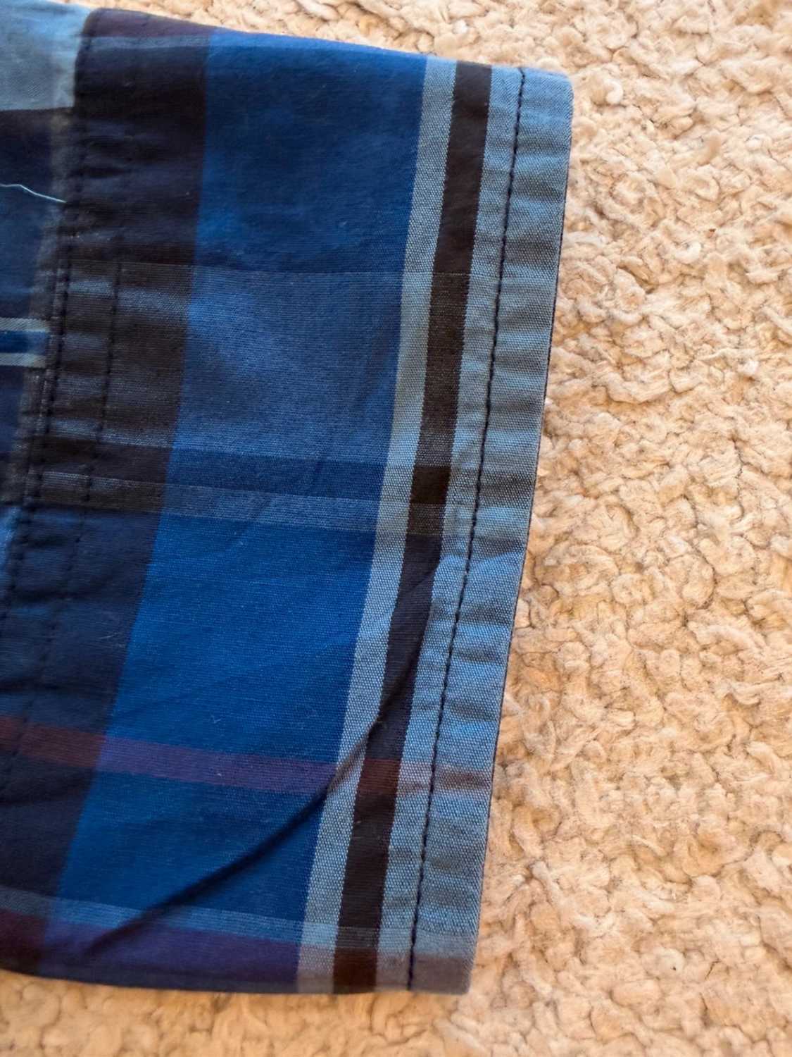 Chemise Levi's Standard Fit - Carreaux Marine/Bleu/Noir - Taille XXL
