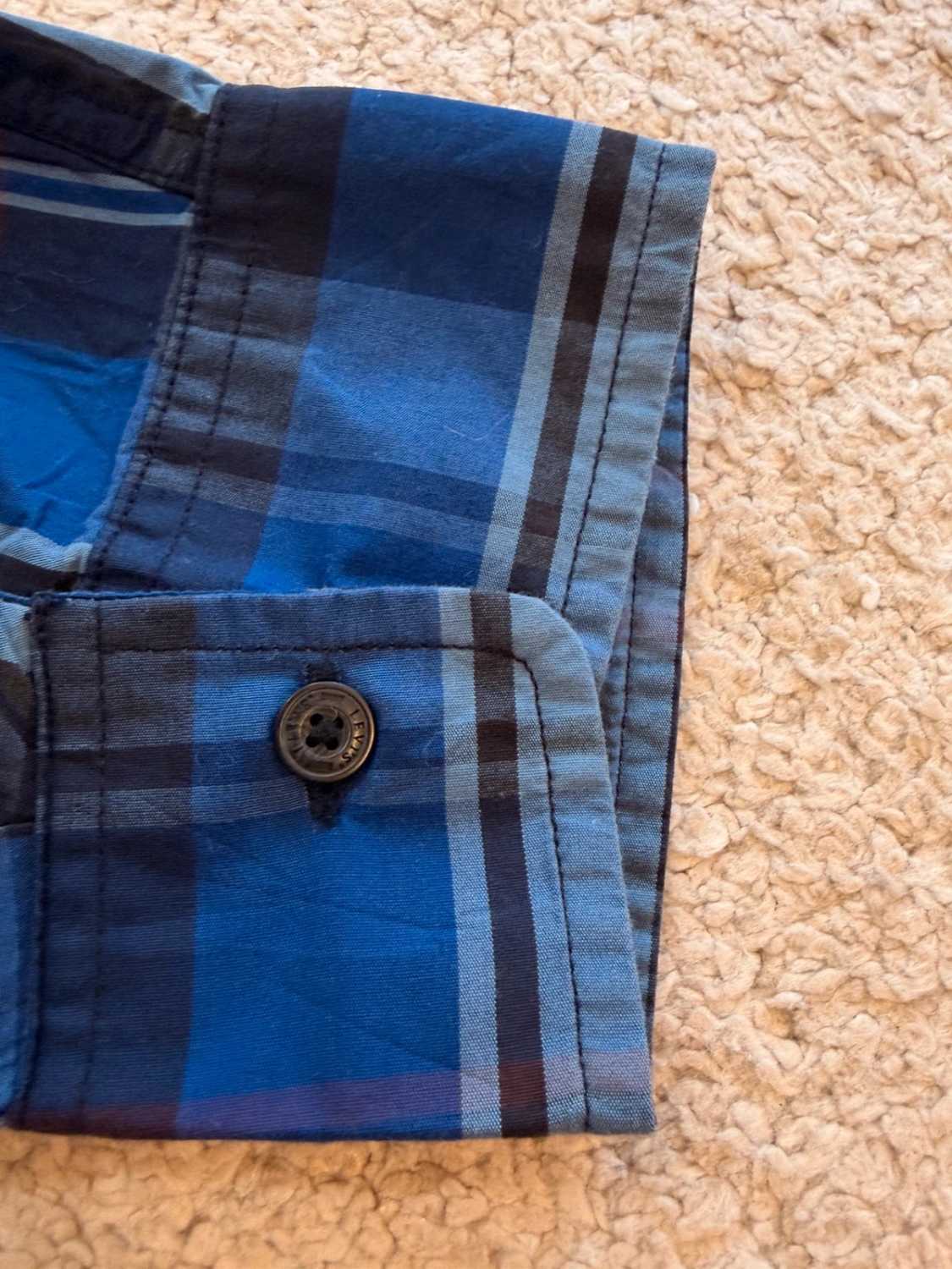 Chemise Levi's Standard Fit - Carreaux Marine/Bleu/Noir - Taille XXL