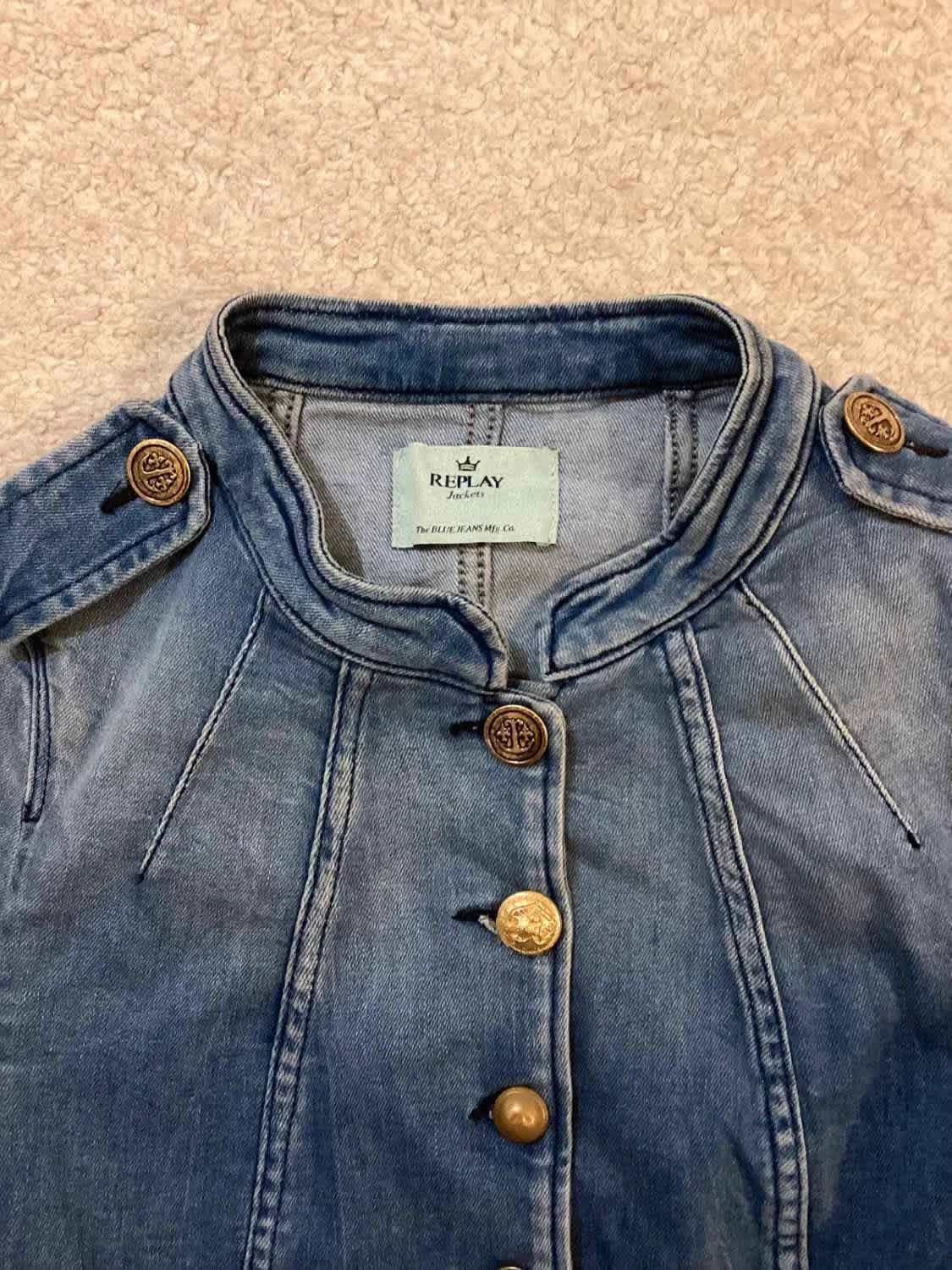 👖 Veste en Jean Replay - Bleu - Taille XS