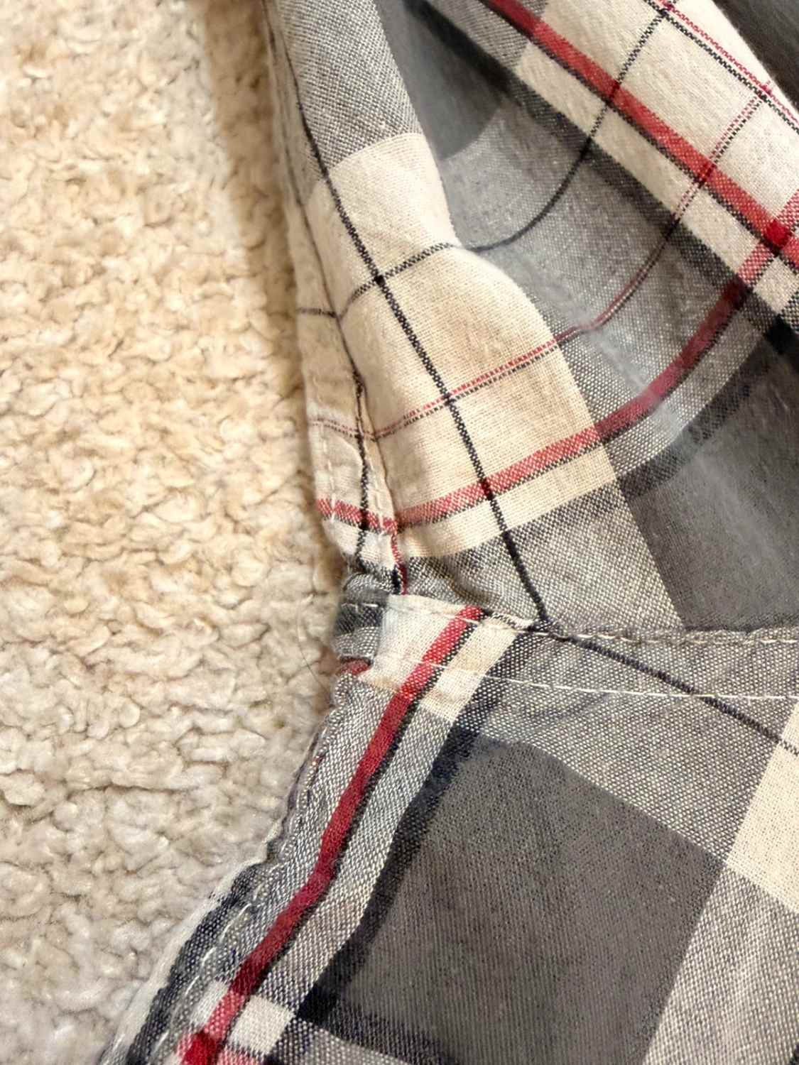 Chemise Wrangler - Carreaux Gris/Blanc/Rouge/Noir